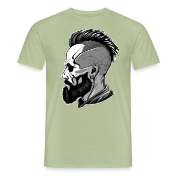Cool Rudeboy - Men's T-Shirt - sage - Front - AI Model Male 178 light (178cm)