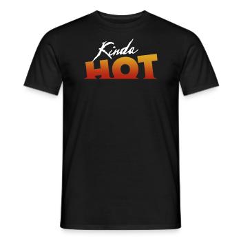 Un peu chaud - T-shirt homme - noir - Devant - AI Model Male 178 light (178cm)