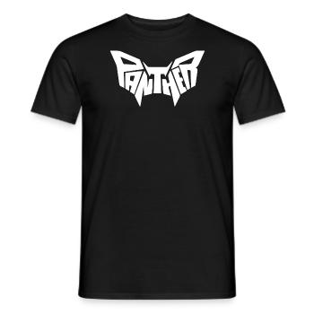 Panther - Men's T-Shirt - black - Front - AI Model Male 178 light (178cm)