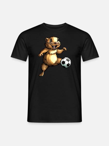 Marmots Football - Men's T-Shirt - black