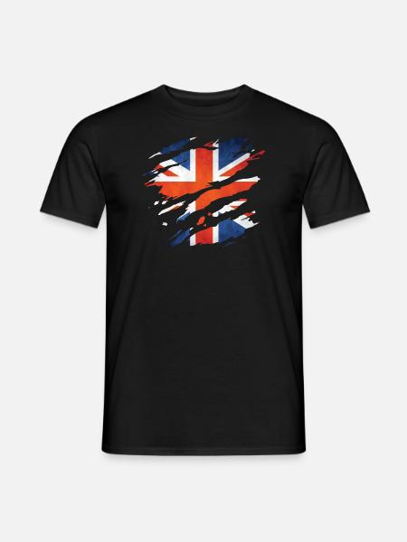 Great Britain 1 01 - Men's T-Shirt - black
