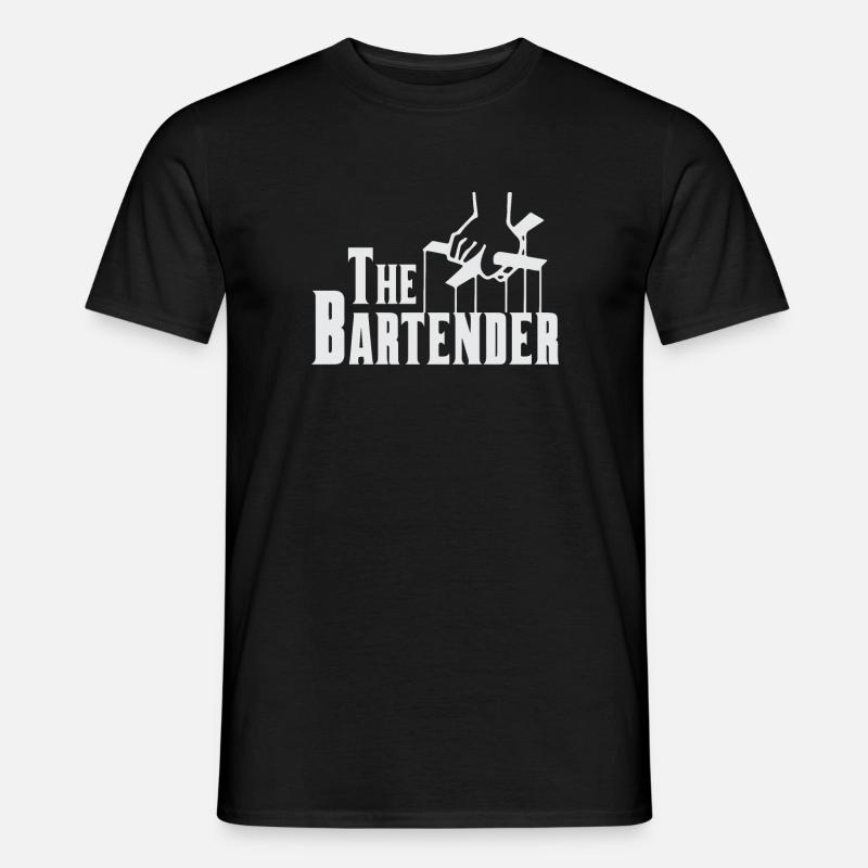 Bartender - The Bartender - Men's T-Shirt - black