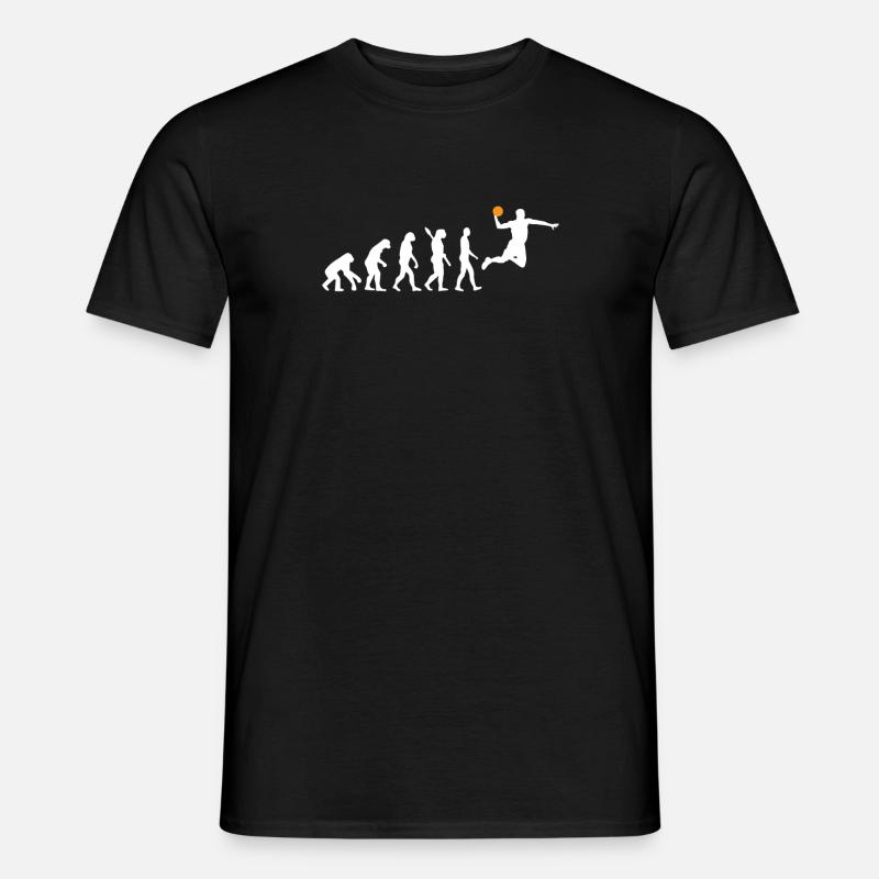 Basketball - Evolution humaine / Darwin - T-shirt homme - noir