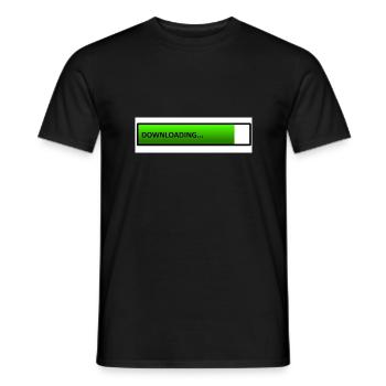 téléchargement - T-shirt homme - noir - Devant - AI Model Male 178 light (178cm)