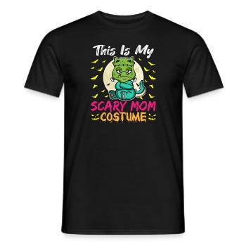 C’est mon costume de maman effrayant drôle Halloween - T-shirt homme - noir - Devant - AI Model Male 178 light (178cm)
