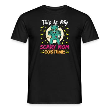 C’est mon costume de maman effrayant drôle Halloween - T-shirt homme - noir - Devant - AI Model Male 178 light (178cm)