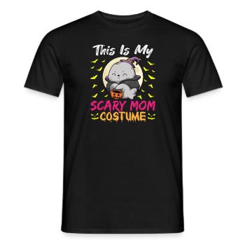 C’est mon costume de maman effrayant drôle Halloween - T-shirt homme - noir - Devant - AI Model Male 178 light (178cm)