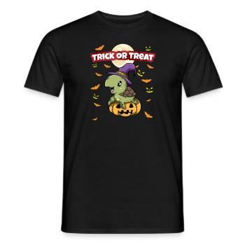 Trick Or Treat Scary Creepy Halloween Monster - Männer T-Shirt - Schwarz - Vorne - AI Model Male 178 light (178cm)