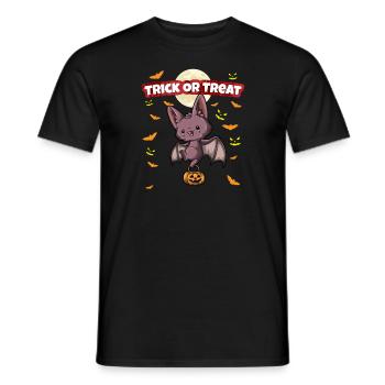 Trick Or Treat Scary Creepy Halloween Monster - Männer T-Shirt - Schwarz - Vorne - AI Model Male 178 light (178cm)