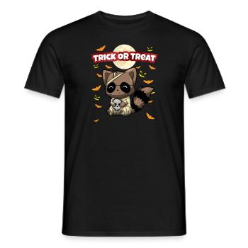 Trick Or Treat Scary Creepy Halloween Monster - Männer T-Shirt - Schwarz - Vorne - AI Model Male 178 light (178cm)