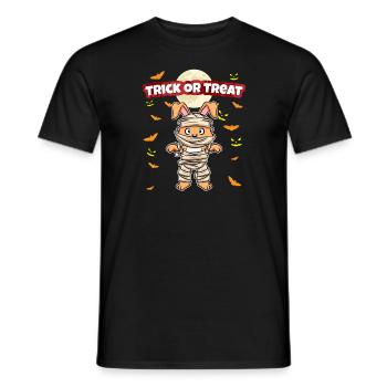 Trick Or Treat Scary Creepy Halloween Monster - Männer T-Shirt - Schwarz - Vorne - AI Model Male 178 light (178cm)