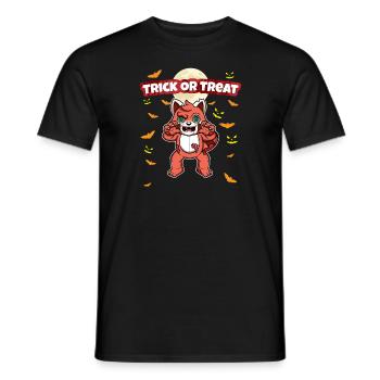 Trick Or Treat Scary Creepy Halloween Monster - Männer T-Shirt - Schwarz - Vorne - AI Model Male 178 light (178cm)