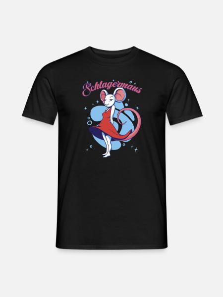 Schlagerparty Costume Schlager Schlager evening - Men's T-Shirt - black