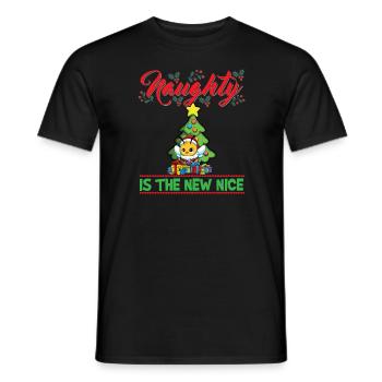 Coquin est le nouveau Noël de Noël Nice - T-shirt homme - noir - Devant - AI Model Male 178 light (178cm)