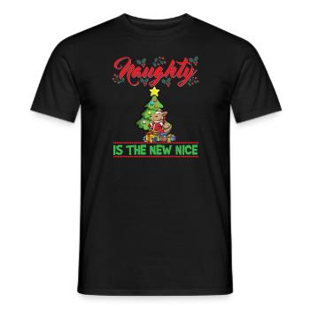 Coquin est le nouveau Noël de Noël Nice - T-shirt homme - noir - Devant - AI Model Male 178 light (178cm)