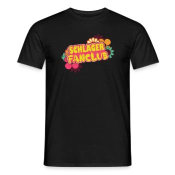 Schlager Fanclub Schlagermusik Schlagerparty - Männer T-Shirt - Schwarz - Vorne - AI Model Male 178 light (178cm)