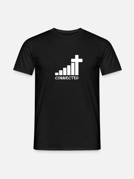 Connected - Men's T-Shirt - black
