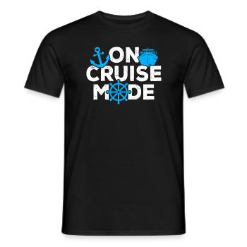 Croisière Croisière Vacances Croisière en famille - T-shirt homme - noir - Devant - AI Model Male 178 light (178cm)