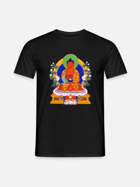 Amitabha Buddha - Men's T-Shirt - black