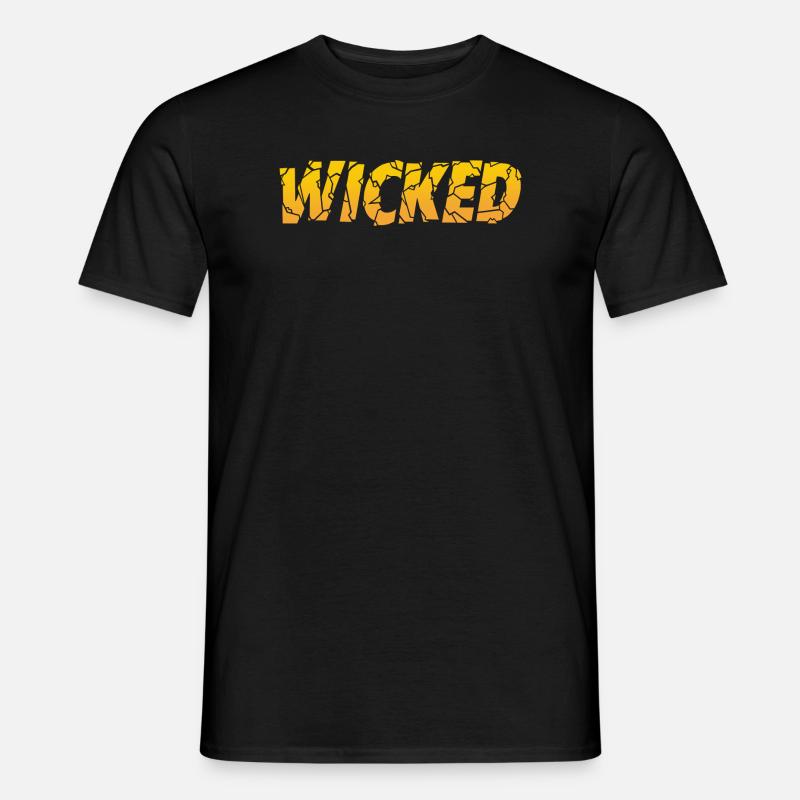 Wicked - Männer T-Shirt - Schwarz