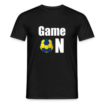 Jeu de handball - T-shirt homme - noir - Devant - AI Model Male 178 light (178cm)