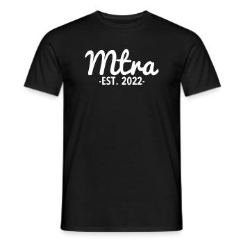 MTRA Medizinisch-Technischer Radiologie Mta - Männer T-Shirt - Schwarz - Vorne - AI Model Male 178 light (178cm)