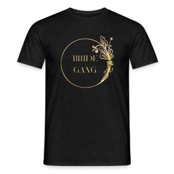 Bride Gang - The Last Night of Freedom - Männer T-Shirt - Schwarz - Vorne - AI Model Male 178 light (178cm)