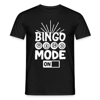 Mode Bingo Player sur Bingo - T-shirt homme - noir - Devant - AI Model Male 178 light (178cm)