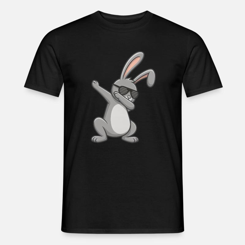 Easter Bunny Dab Easter - Men’s T-shirt - black