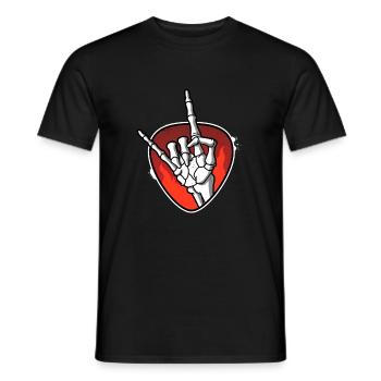 Schwermetall - Männer T-Shirt - Schwarz - Vorne - AI Model Male 178 light (178cm)