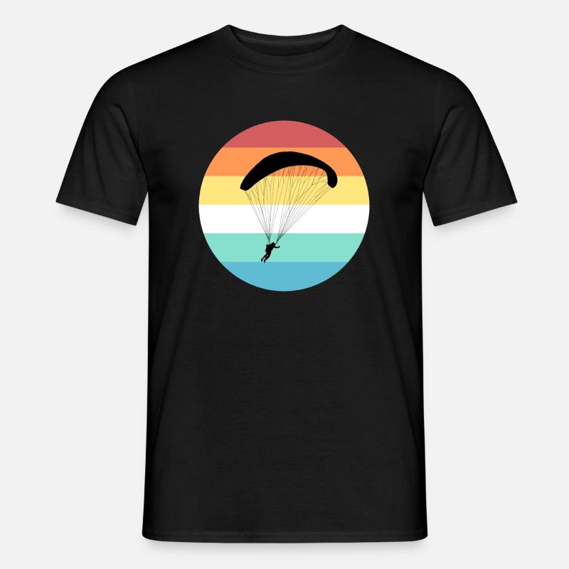 Paragliding - Männer T-Shirt - Schwarz