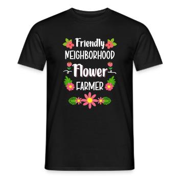 Nachbar Haus Bier Feier - Männer T-Shirt - Schwarz - Vorne - AI Model Male 178 light (178cm)
