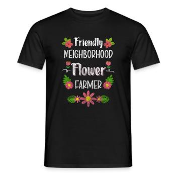 Voisins Humour Colocataires de bière - T-shirt homme - noir - Devant - AI Model Male 178 light (178cm)