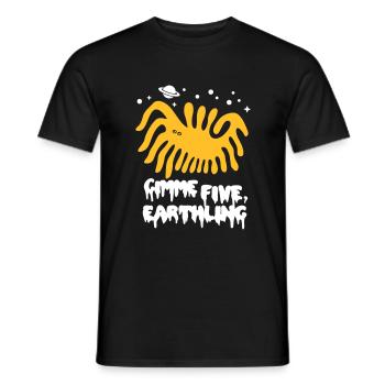 Gimme Five - T-shirt homme - noir - Devant - AI Model Male 178 light (178cm)