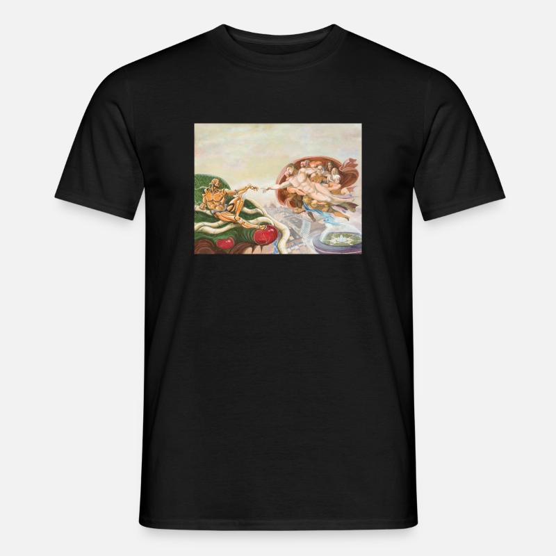Erholung - Männer T-Shirt - Schwarz