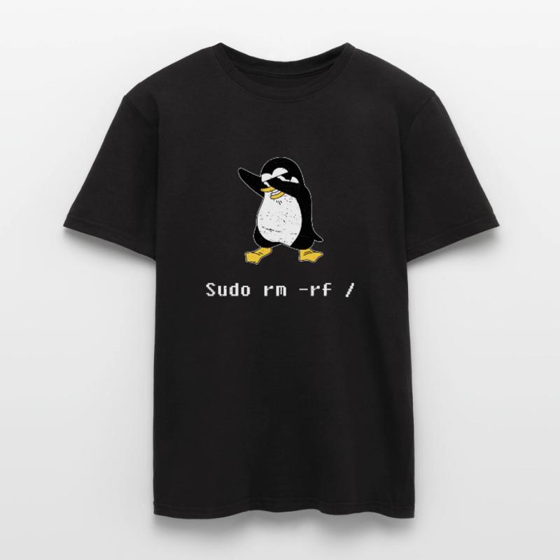 Sudo rm RF Admin Sysadmin Cadeau Java Linux T-shirt homme