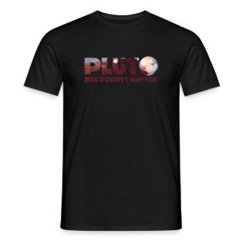 Ich liebe Pluto - Männer T-Shirt - Schwarz - Vorne - AI Model Male 178 light (178cm)