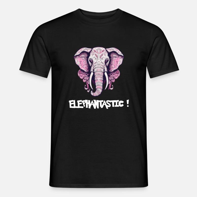 Elephantastic - Men's T-Shirt - black