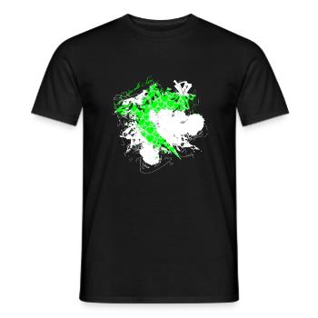Kroatien hrvatska kroatien hrv reisen europa zagreb - Männer T-Shirt - Schwarz - Vorne - AI Model Male 178 light (178cm)