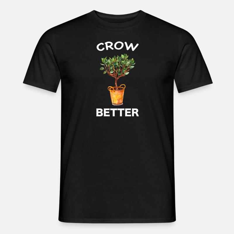 WACHSEN SIE BESSER - Männer T-Shirt - Schwarz