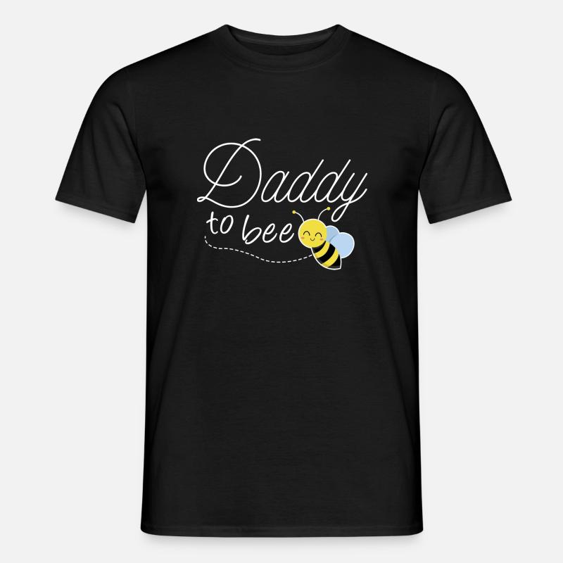 Daddy To Bee - Men's T-Shirt - black