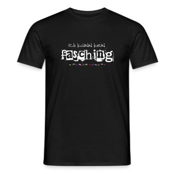 I can't do carnival or carnival costume outfit - Men's T-Shirt - black - Front - AI Model Male 178 light (178cm)