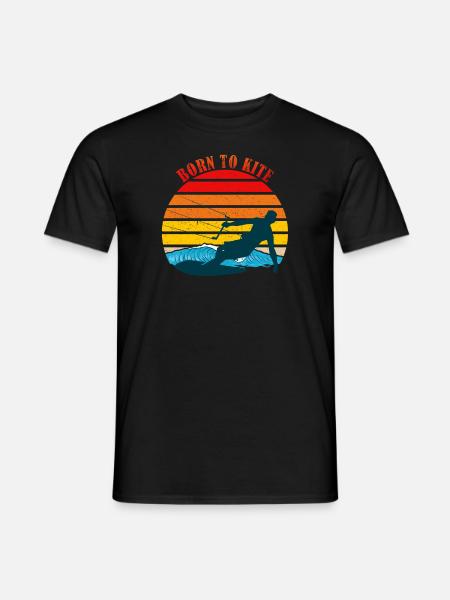 Kitesurfing Saying - Men's T-Shirt - black