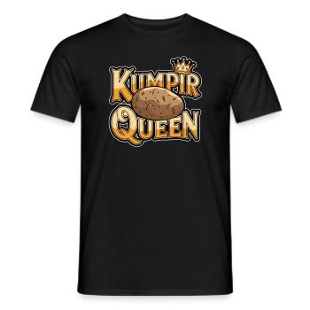 Türkischer Kumpir König Lustiges Essen und Kochen Kartoffel - Männer T-Shirt - Schwarz - Vorne - AI Model Male 178 light (178cm)