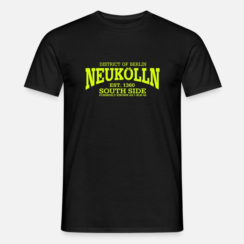Neukölln Berlin - Männer T-Shirt - Schwarz