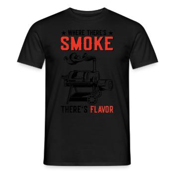Grillen Bier | Grillmeister BBQ Grill Geschenkidee - Männer T-Shirt - Schwarz - Vorne - AI Model Male 178 light (178cm)