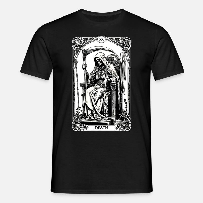 Tarocchi della Morte - Maglietta da uomo - nero