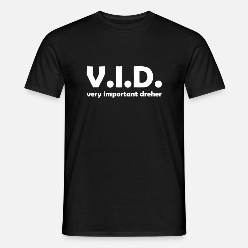 dreher - Männer T-Shirt - Schwarz