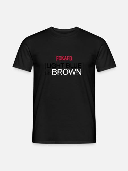 FCKAFD | NEW BROWN - Männer T-Shirt -