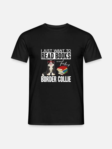 Border Collie - Men's T-Shirt - black